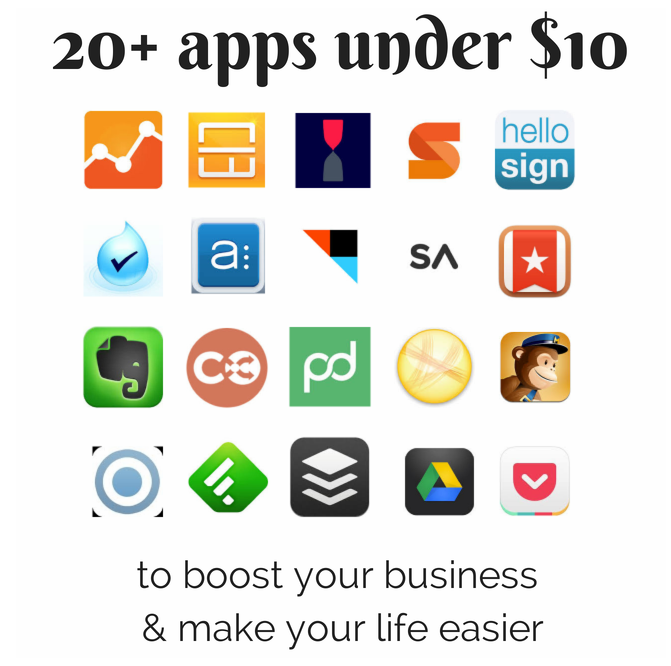20+ apps (free or under $10) that'll boost your business & make your life easier