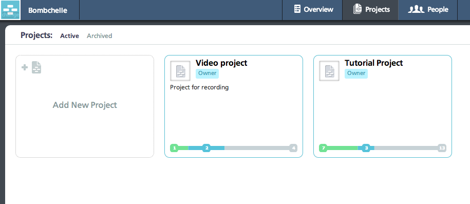 Casual.pm: Progress bars for projects