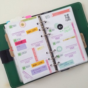 Freelance/Personal Filofax Layout