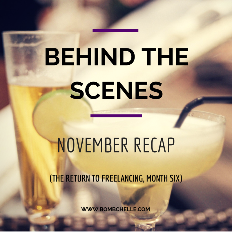 Behind the Scenes: November recap