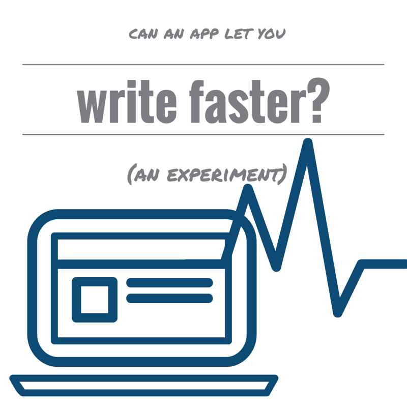 Can an app help you write faster? A roundup/review of four writing apps