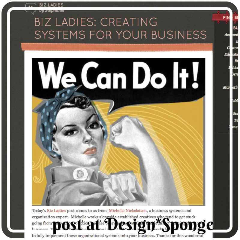 Guest post at Design*Sponge