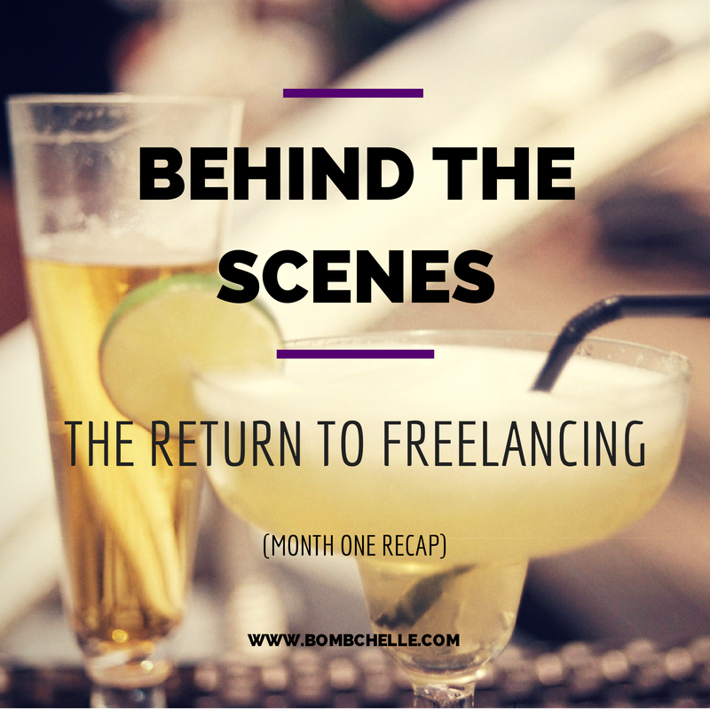 Behind the scenes: the return to freelancing, month one