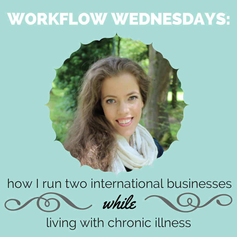 Workflow Wednesdays: Read about how Grace runs two businesses while living with chronic illness