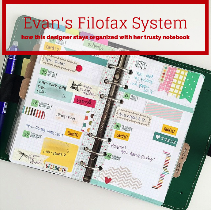 Evan's Filofax System: how this designer uses notebooks to stay organized